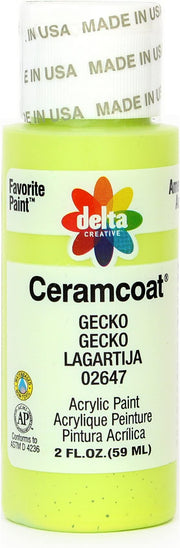 CERAMCOAT Acrylic Paint 59ml 2floz - Geko